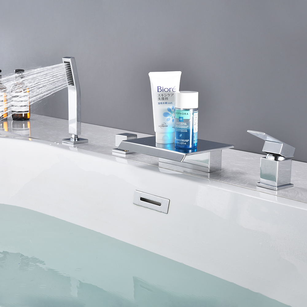 Deck mount bathtub faucet 1726cp 5
