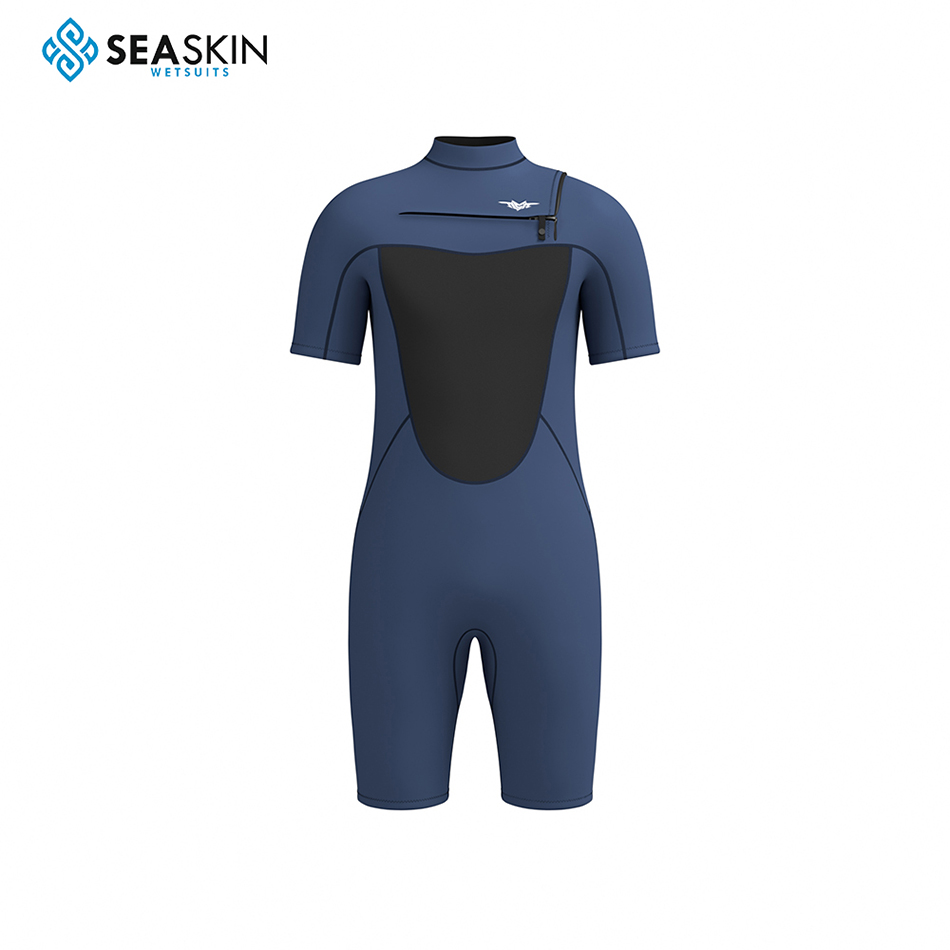 Seaskin Super Stretch Shorty Neoprene Wetsuit For Mens