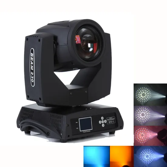 High Quality 230W 7R Beam Moving Head Stage Light with 48 Prism Effects