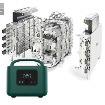 Moldes de injeção de energia móvel
