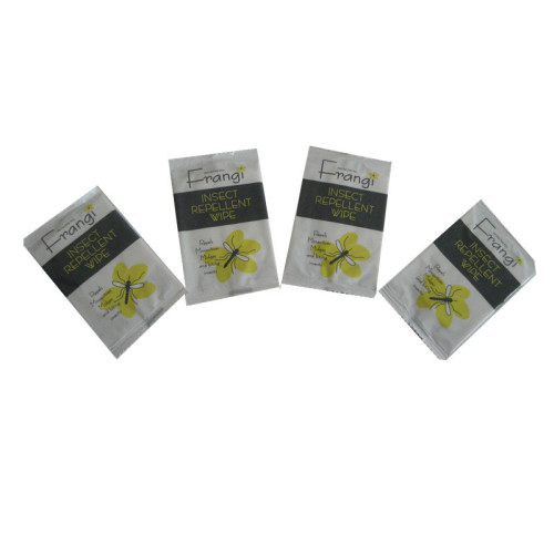 Salviette anti-insetto con olio di citronella costituente attivo