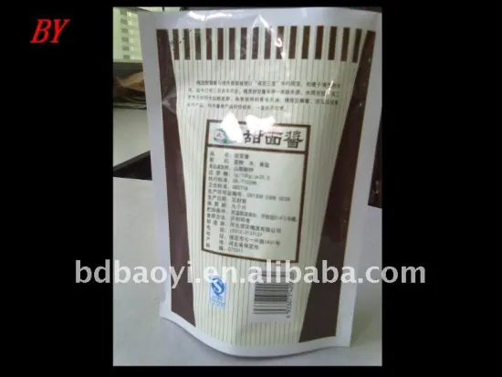stand up food plastic packaging manufacturer
