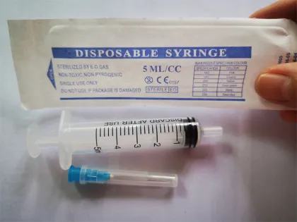 5ml disposable syringe for Injection Pump