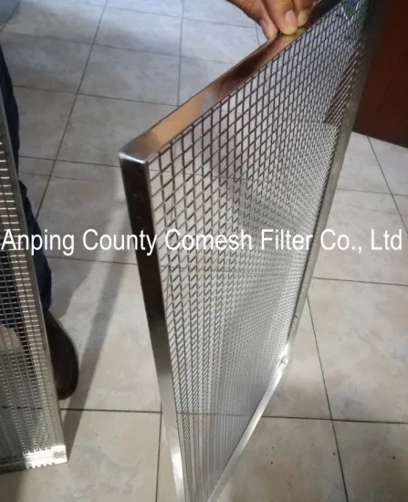 Stainless Steel Metal Mesh Food Industry Tray