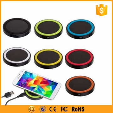Cheapest colorful wireless charging pad for mobile phone
