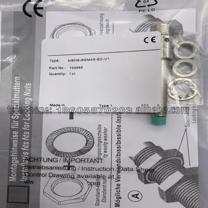Fast Delivery Proximity Switches NEN6-8GM45-E2-V1 NEN6-8GM45-E0-V1