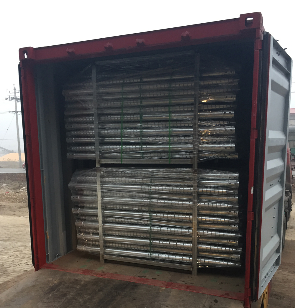 Galvanized Ground Screw Ground Pile For Flag