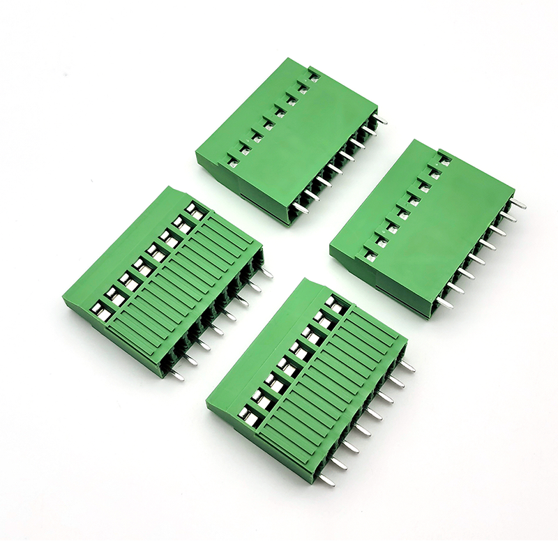 Terminal block screw type green