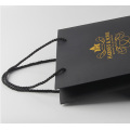 Black Mat Paper Gift Box z dostosowanym logo