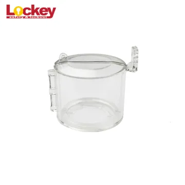 Transparent PC Customized Valve Lockout