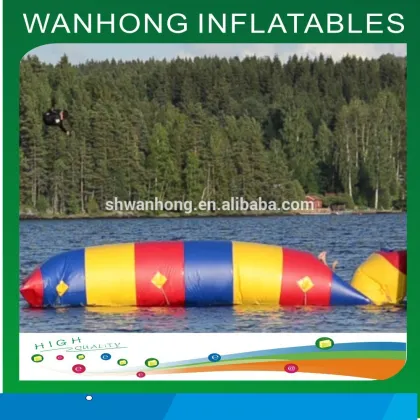 Crazy summer water game inflatable water blob jump for sale