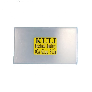 KULI Factory Direct 200um Universal OCA Glue Film for iPhone iPad - Optical Clear Adhesive for LCD Screen Repair