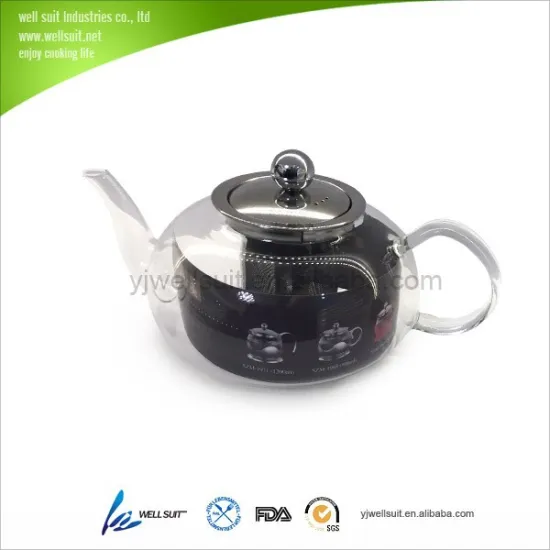 hot selling high quality colored glass pots