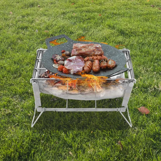 Folding Barbecue Accessories Portable Kitchen Cooking Tools for Outdoor Camping