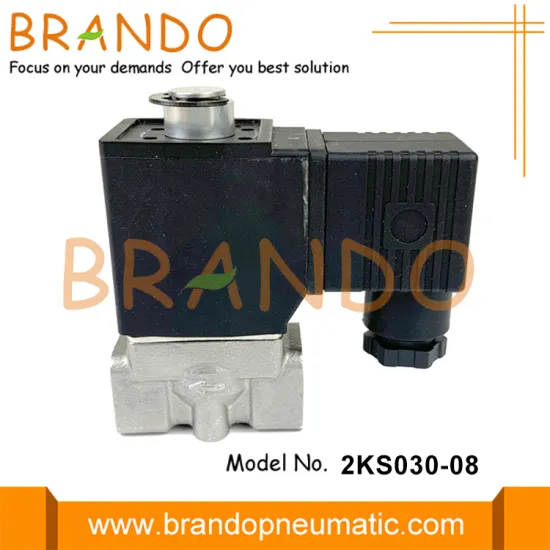 2KS030-08 Airtac Type Normally Open Solenoid Valve 24V