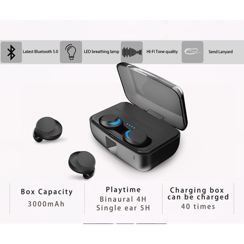 V5.0 Touch Control IPX8 Headset mit zwei Anschlüssen