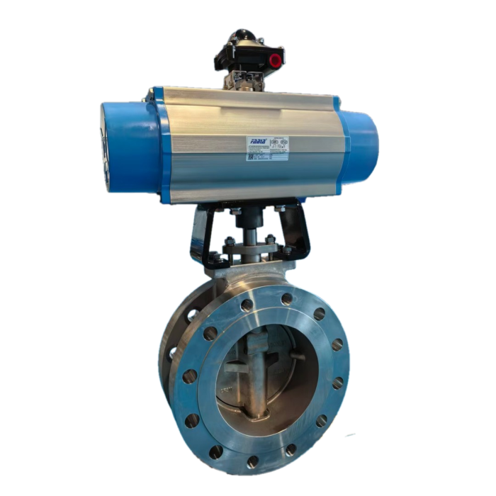 Van bướm khí nén chính xác - lệch tâm