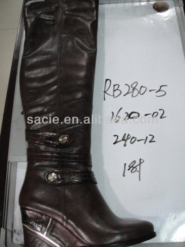 Ladies Women Wedge Winter Boot