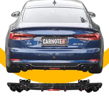 2017-2020 Audi A5/S5/S-line RS5 Rear Diffuser PP Material Bumper Lip Upgrade