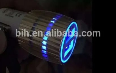 Blue light cannon dual usb car charger blue light cannon 2U car charger Blue light cannon car charger