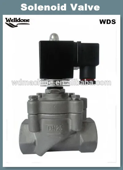 24V Water Oil Gas High Pressure Solenoid Valve 12V