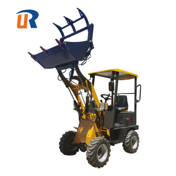 2023 الأكثر شعبية في الصين Mini Gasoline Loader Loader Mini Loader مع دلو