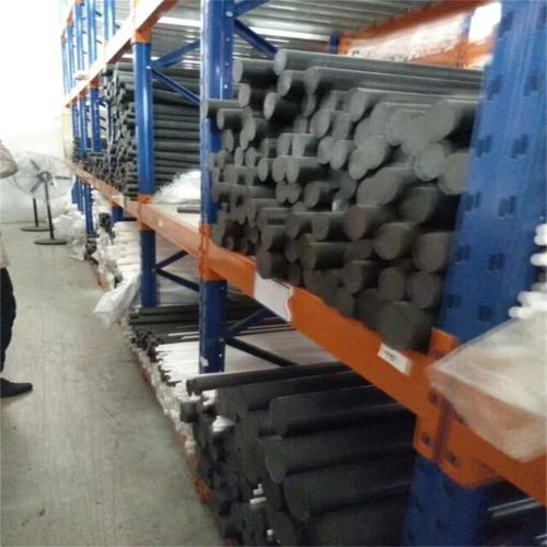 Ptfe Pushing Rod Filled With Carbon Black Ptfe Rod Factory