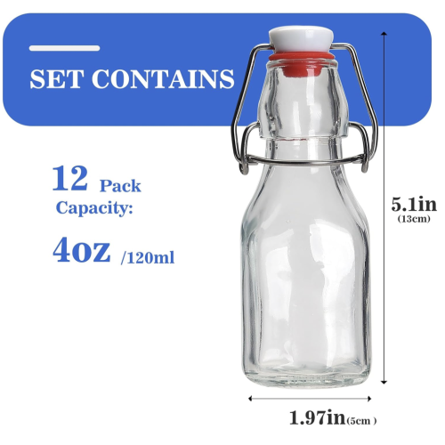 12 garrafas de cerveja de vidro selado/conjunto