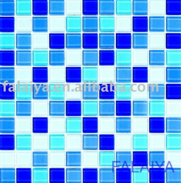 Glass Mosaic Tile Swimming pool tile FA16