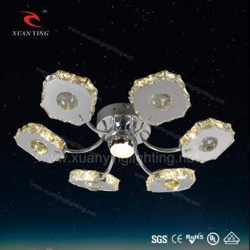 Contemporary beautiful crystal lamp Ceiling fans with Lights