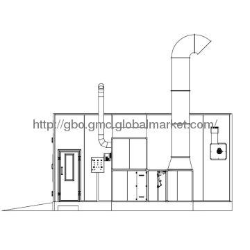 water paint spray booth