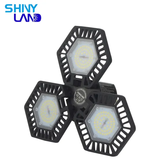 FCC Approved High Lumen SMD LED Ceiling Lighting 40w-120w 3 Panels 4-Pack Garage & Shop Lights