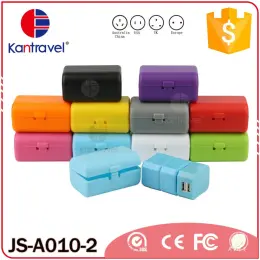 International Travel Plug Adapter with USB Ports