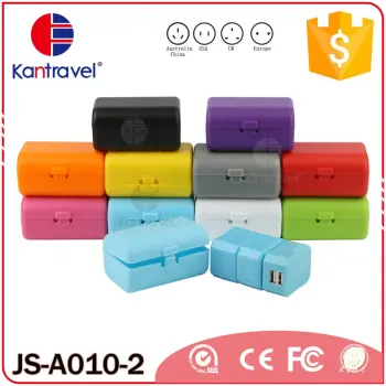 International Travel Plug Adapter with USB Ports