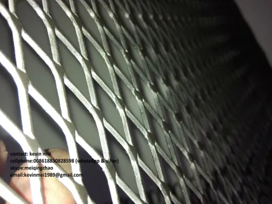 TUV certificated carbon steel diamond open expanded mesh