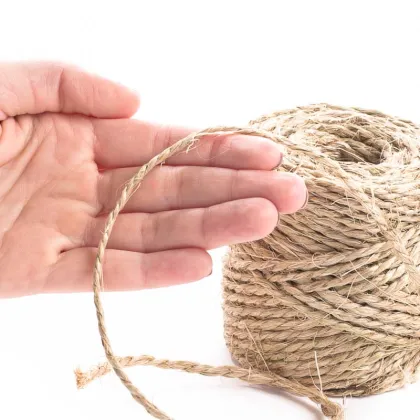 8mm 10mm 3 strand 100% Hemp Rope