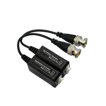 Screwless Passive CCTV Video Balun with Pigtail (VB102PH-3)