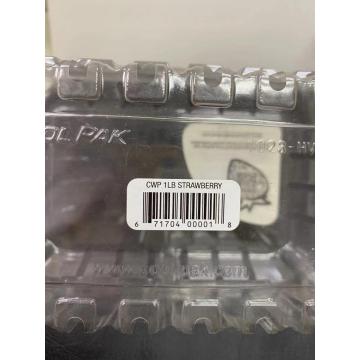 Priced serial number barcode label waterproof barcode label