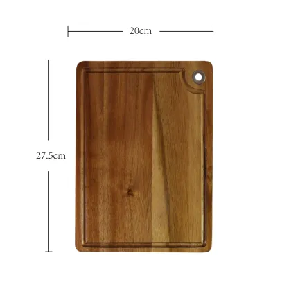 Thick Acacia Wood Cutting Board Chopping Board Natural