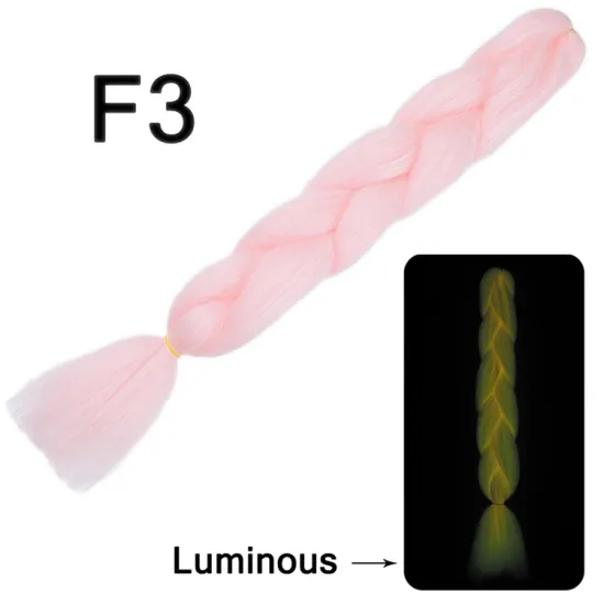 Luminous Wholesale Xpression Colored Synthetic Hair Extensions For Woman
