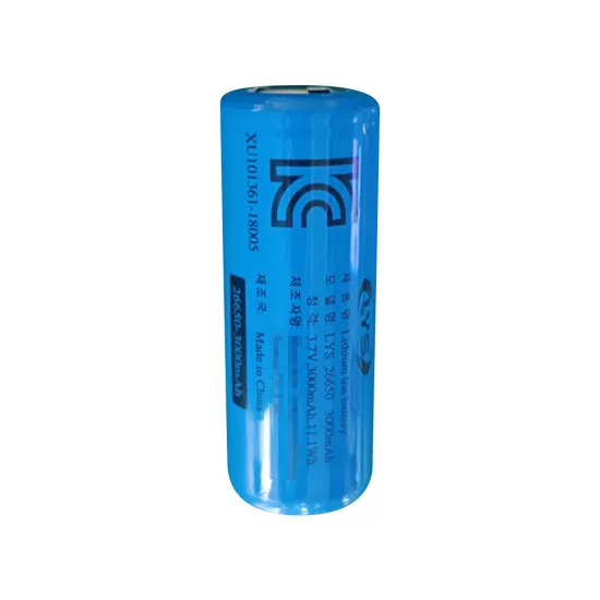 KC Certified Single 26650 Rechargeable Lithium-Ion Battery: Custom OEM Solutions