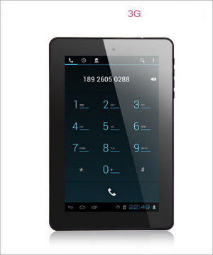Mtk 8377 Dual Core Dual Sim Card 3g Phone Call 7 Inch Touchpad Tablet Pc With Gps Bluetooth