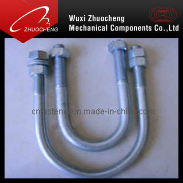 U-Bolts With Nuts&Washers Dn 125 Galvanized DIN 3570