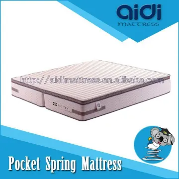 Double Use Natural Coconut Palm Coil Pocket Spring Unit Mattress CLC-FP30