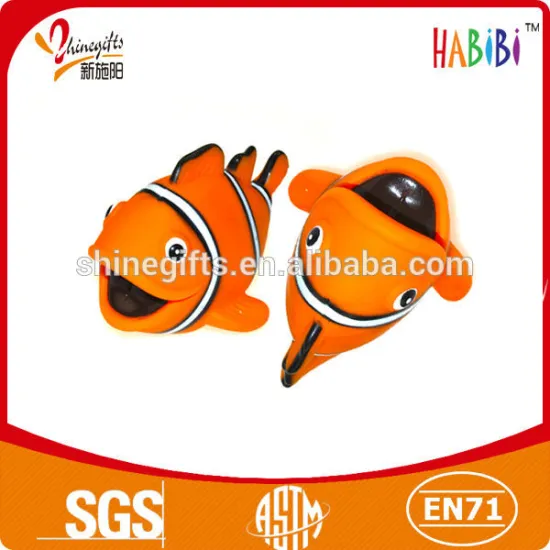 promotion fish vinyl toy for kids