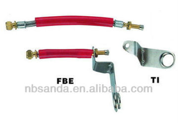Rubber tire valve extension