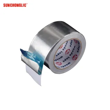 Sunchonglic Wholesale Self-Adhesive Aluminum Foil Tape - Waterproof 23m x 5.8cm for Air Conditioner Parts