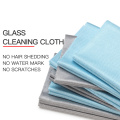 Lavar a secagem de toalhas de vidro de limpeza de microfibra 40x40