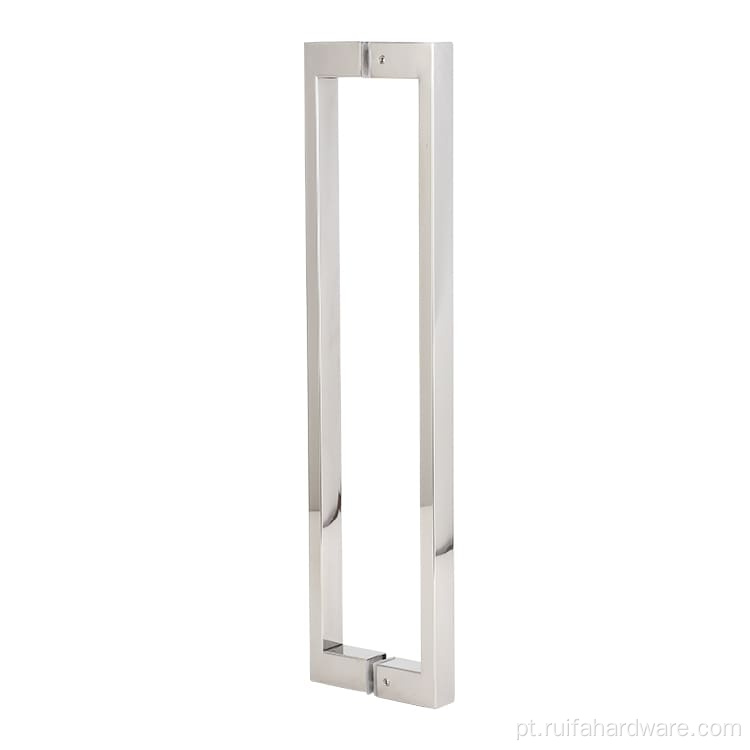 Manuse de vidro de aço inoxidável de escritório
