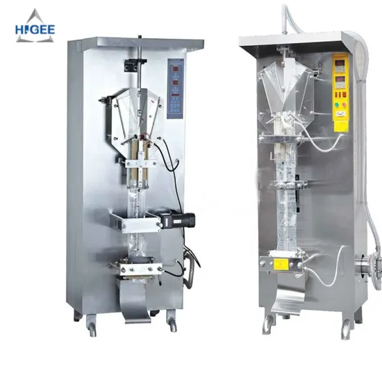 Automatic Water Sachet Filling and Sealing Machine for Beverage Water Pouch Packing Line